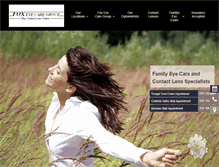 Tablet Screenshot of foxeyecareraleigh.com
